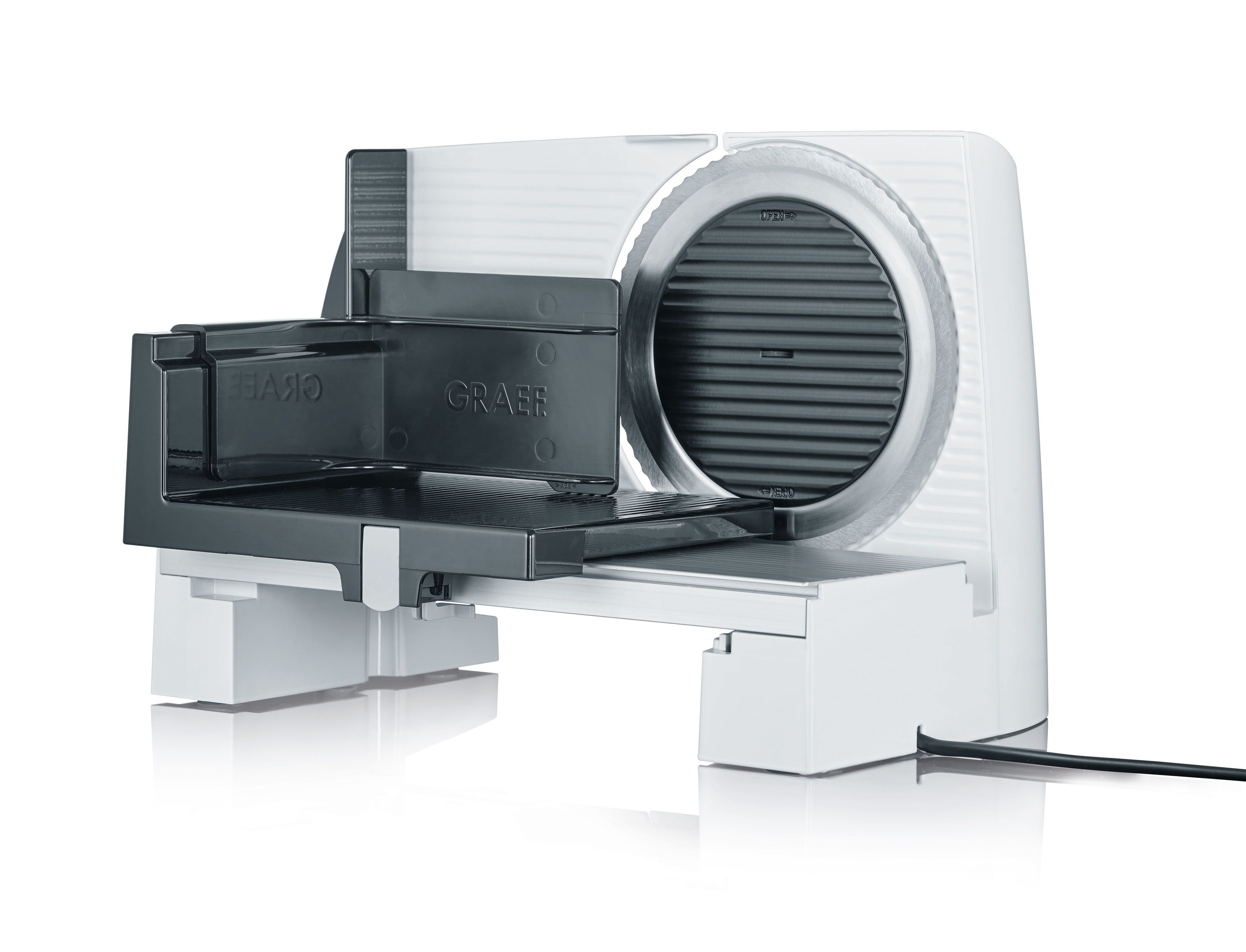 Graef S 10001 - Elektrische Snijmachine - 170W - Wit - Aluminium