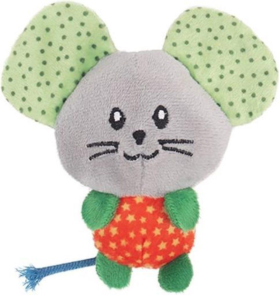 Rosewood Little Nippers Mighty Muis Met Catnip 10,5 x 10 x 3,5 cm