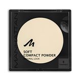 Manhattan Soft Compact Powder, helder compact poeder met poederdons voor een matte, egale teint, kleur transparant 0, 1 x 9 g