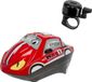 Bike Parts Europe GmbH Ventura kinderfietshelm, model Racing Car, maat 52-56, inclusief 1 fietsbel