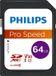 Philips carte SDXC 64Go - Class 10 - UHS-I U3