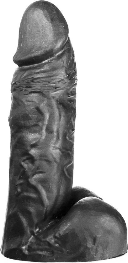 515 line Dildo - 16 cm - Zwart
