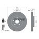 Textar Lot de 2 disques de frein 92304305 Daihatsu 4351206170 4351206200