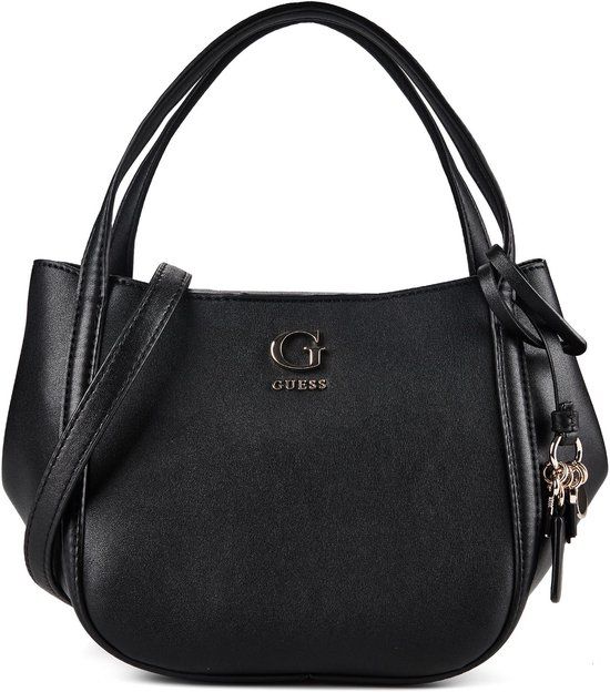 GUESS Coleen Satchel Handtas Zwart