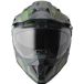 GMS-Moto Adventus Camo, casque d'aventure, mat vert/gris/noir, XXL