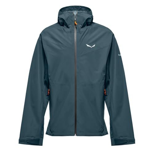 Salewa Puez Waterdichte Jas Heren M Pond Blue/0910