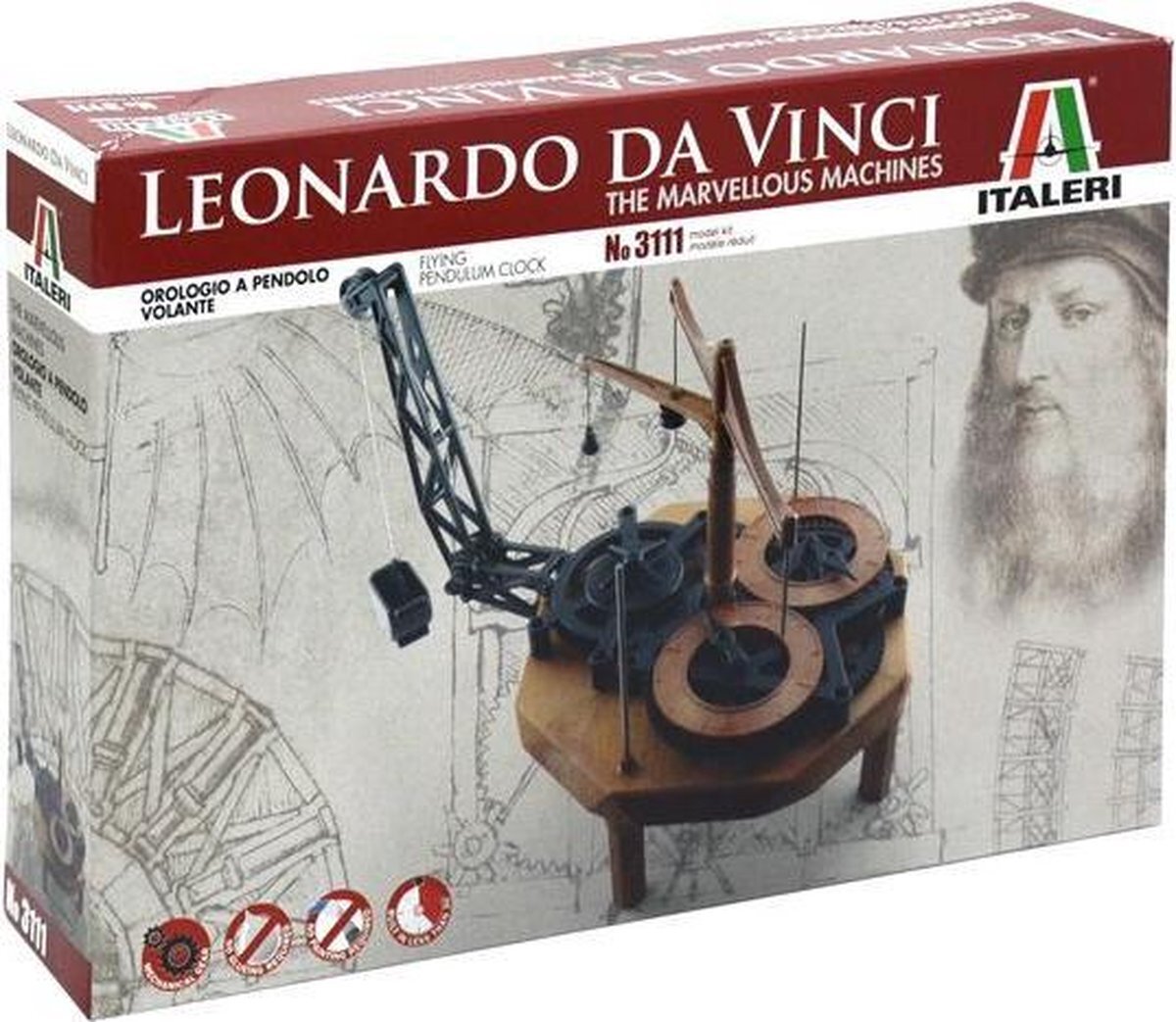 Italeri 3111 - "IT L.DaVinci" Flying Pendulum Klok