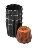 Patisse 43014 aluminium stokjes, 45 mm, zwart, 4,5 cm, 4 stuks