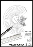 Aurora Tekenblok - Bristol - Glad Tekenpapier - A4 - 210g - 20 vel