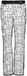 CMP Pantalon de ski femme Clima Protect XL bianco/nero