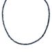 Glanzstücke München Ketting blauw 925 zilver chalcedoon 45 cm