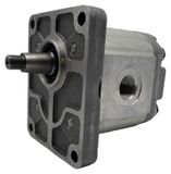 Pompe hydraulique, 37,5 litres par minute, entraînement conique 1:8, raccords gaz, bride UE