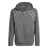 adidas Color Block Fullzip Hoodie Sweatshirt