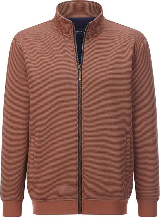 Babista heren Sweatvest - 48/50 - cognac - Plus Size