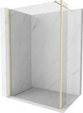Mexen Kioto paroi de douche Walk-in 140 x 40 cm, transparent, or brossé