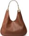 Michael Kors Large Trpl Compt Schoulder Tote Lichtbruin Leer