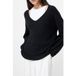French Connection Vhari Knit Vneck Pullover Black