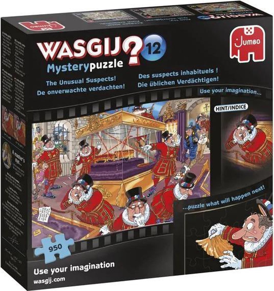 Wasgij Mystery 12 De Onverwachte Verdachten! puzzel - 950 stukjes