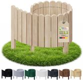 Floranica Borderrand Houten Plantenborder 40 x 100 cm Onbehandeld