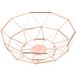 ECHTWERK Corbeille à fruits en acier inoxydable 25 cm, cuivre