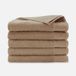 Walra Serviette de bain - Coton doux - Ensemble de 5 - Marron