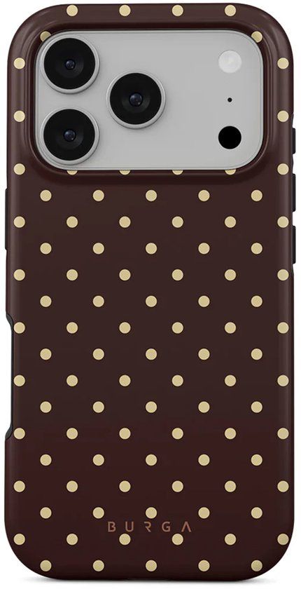 Burga Tough Backcover geschikt voor MagSafe geschikt voor iPhone 17 Pro - Sorry Busy