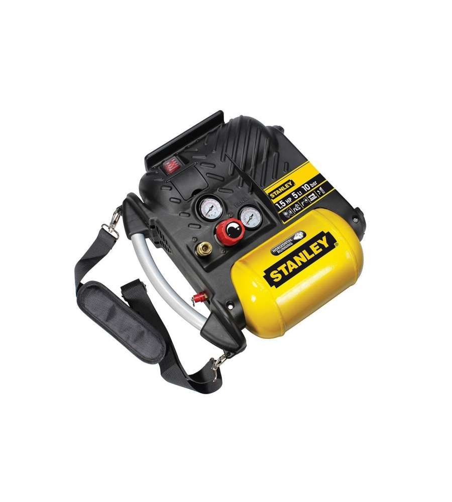 STANLEY Luchtcompressor - DN200/10/5 Airboss - 10 bar - 5L - 1100W