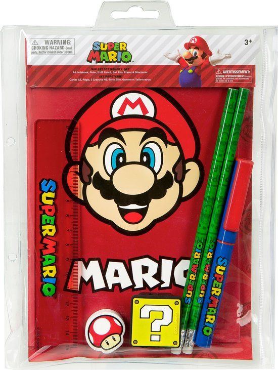 Undercover Super Mario Schrijfset - 7-delig