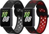 kwmobile 2x horlogebandjes geschikt voor Samsung Galaxy Fit 3 bandje