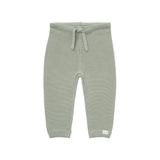Noppies baby katoenen gebreide babybroek - groen