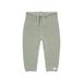 Noppies baby katoenen gebreide babybroek - groen