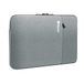 WAYTEX 71006 Housse pour Ordinateur et Tablette 13 à 14 Pouces Imperméable Protection Anti Chocs et intérieur Velours Gris Clair