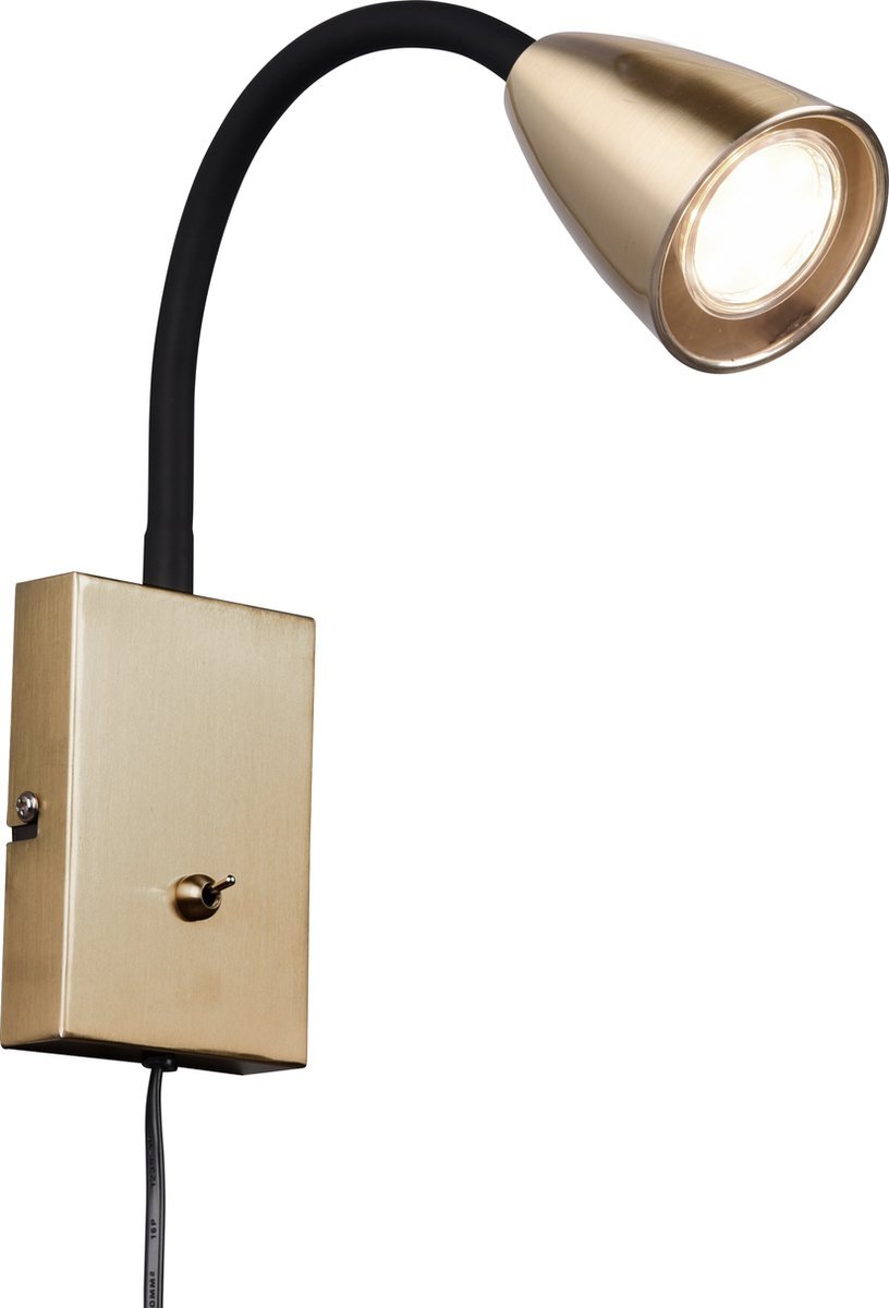 TRIO LEUCHTEN Wandlamp Wanda 1X GU10 max 10W Goud