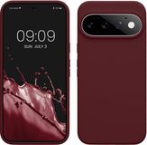 kwmobile telefoonhoesje geschikt voor Google Pixel 11 Pro XL - Hoesje met siliconen coating - Smartphone case in bordeaux-violet