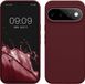 kwmobile telefoonhoesje geschikt voor Google Pixel 11 Pro XL - Hoesje met siliconen coating - Smartphone case in bordeaux-violet