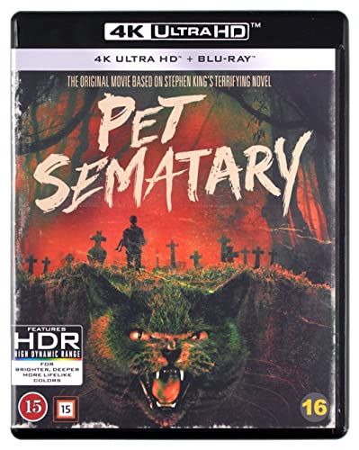 Paramount Pet Sematary 4K Blu-Ray (Region Free)