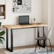 Maison Exclusive - Bureau non traité 120 x 50 x 4 cm en bois massif d'acacia