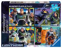 Ravensburger - Puzzle Lightyear Disney Pixar, Bumper Pack collectie 4 x 100