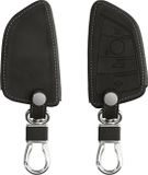 kwmobile autosleutelbehuizing donkergrijs voor BMW 3-knops Smart Key