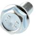Th Embase Crantée M8x16 Acier 8.8 Zingué Din 6921