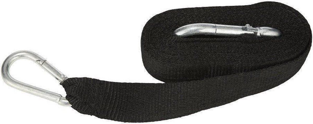 Ram Power Belt - Power Riem - Rugby/Voetbal Training - Zwart - Nylon - 2022