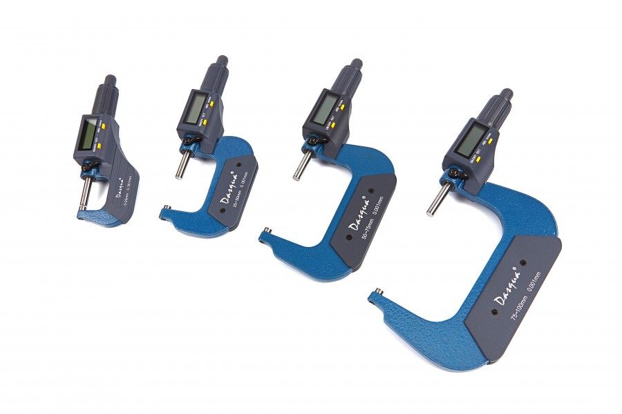 Dasqua Professional 0 - 25 mm Digital Outside Micrometer
