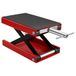 Motorhefbrug motorfiets schaarkrik, 500 kg, in hoogte verstelbaar, 160-475 mm, antislip platform, zonder wielen en veiligheidsbouten, robuuste stalen lift voor motorfiets, ATV en UTV-onderhoud