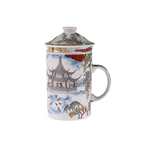 lachineuse Thee Infuser Mok - Chinese legenden motief