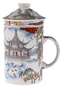 lachineuse Thee Infuser Mok - Chinese legenden motief