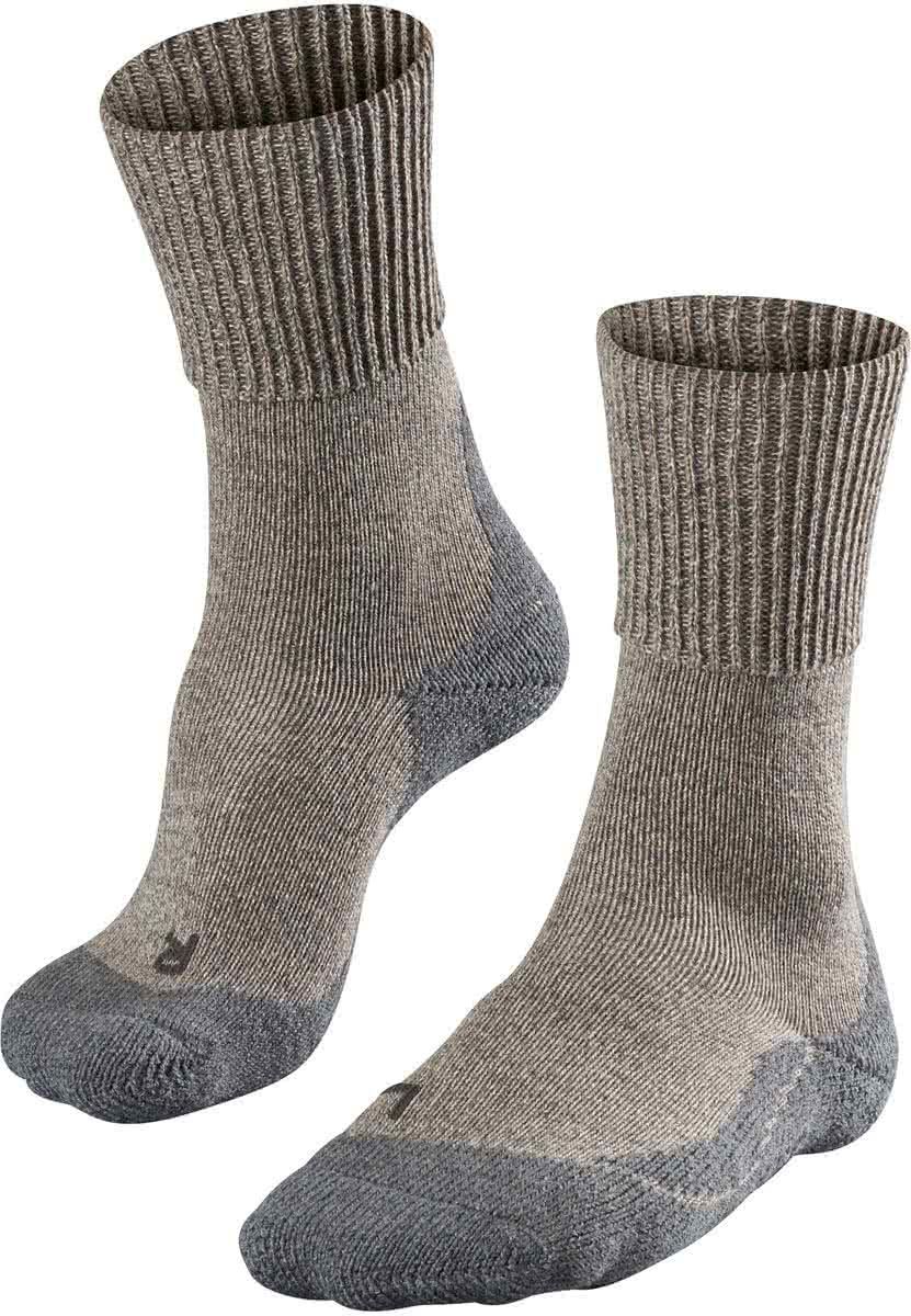 FALKE Ergonomic Sport System TK 1 Wool Wandelsokken Heren Beige Maat 42/43