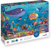 Sentosphere Calypto 3907606 Unterwasserwelt, 36 Puzzle mit Soft-Touch, Kinderpuzzle mit großen Teilen und samtiger Oberfläche inkl. Puzzleposter, für Kinder ab 4 Jahren, Nachauflage