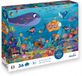 Sentosphere Calypto 3907606 Unterwasserwelt, 36 Puzzle mit Soft-Touch, Kinderpuzzle mit großen Teilen und samtiger Oberfläche inkl. Puzzleposter, für Kinder ab 4 Jahren, Nachauflage