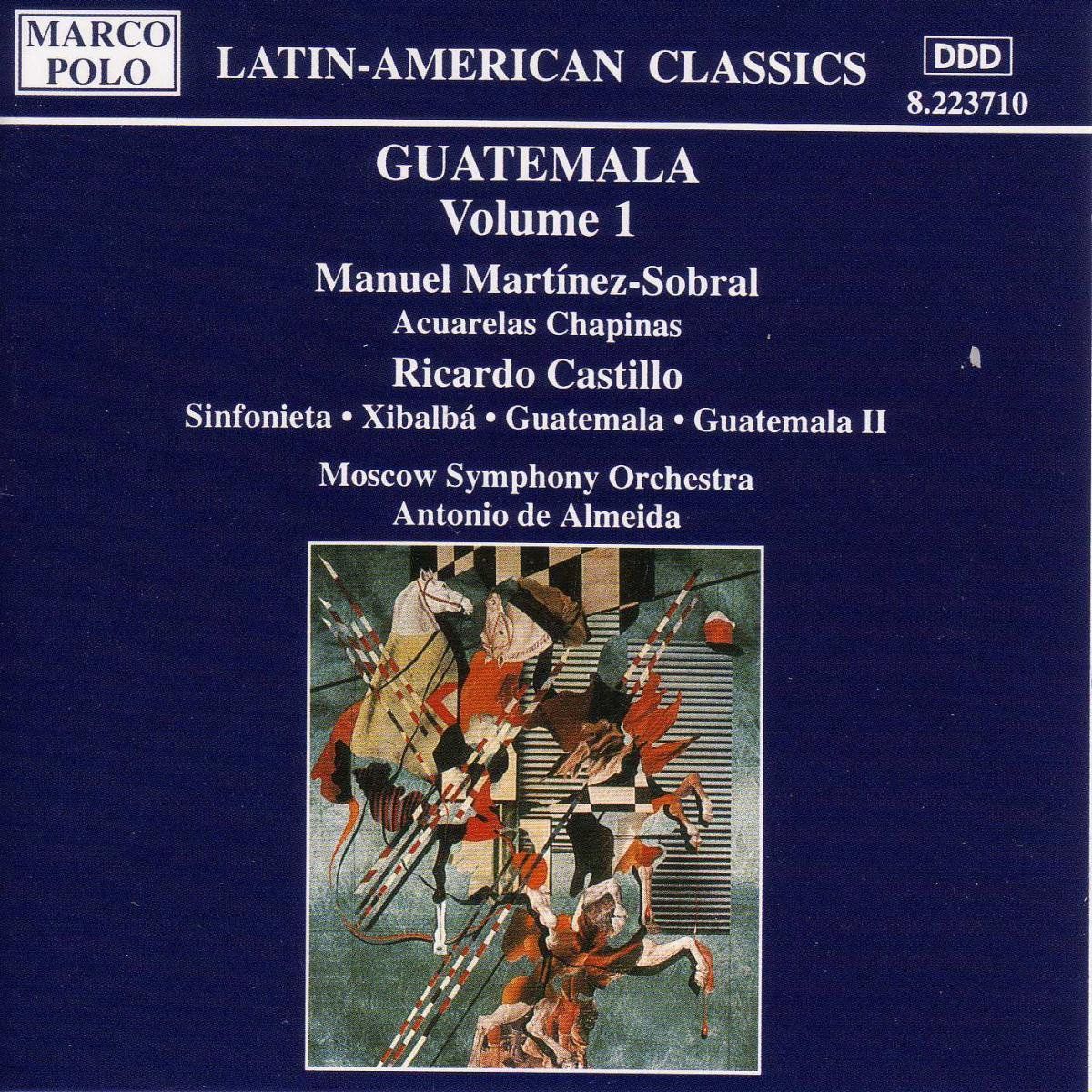 OUTHERE Martinez Sobral Manuel: Musica del Guatemala Acuarelas Chapinas CD