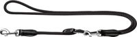 Hunter Variolijn Freestyle Nylon Rond 260x1 cm - Hondenriem - Zwart